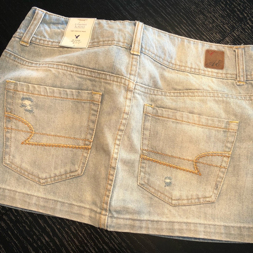 American eagle denim skirt